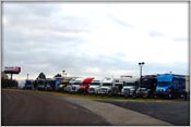 Outside Elite Motorsports and their truck, trailer and camper sales division