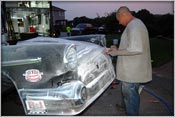 Repairs to the damaged Pro Mod Front End