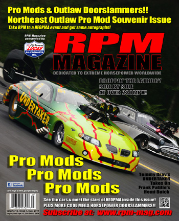 RPM Magazine Cover Shot Of Frank Patillies Pro Buick Pro Mod