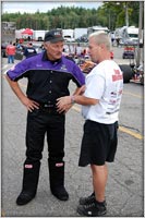 Krazy Ed Foley And Frank Pattile Talk Drag Racing In Their Time Off