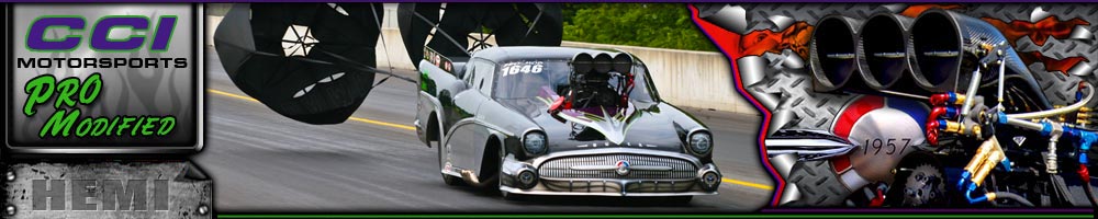ccimotorports 1957 Buick Pro Modified Drag Racing Results and Past News