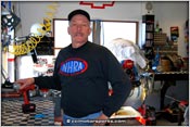 Frank Patille At Home In The CCI Motorsports Shop