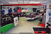 The shop filled with CCI Motorsports race cars